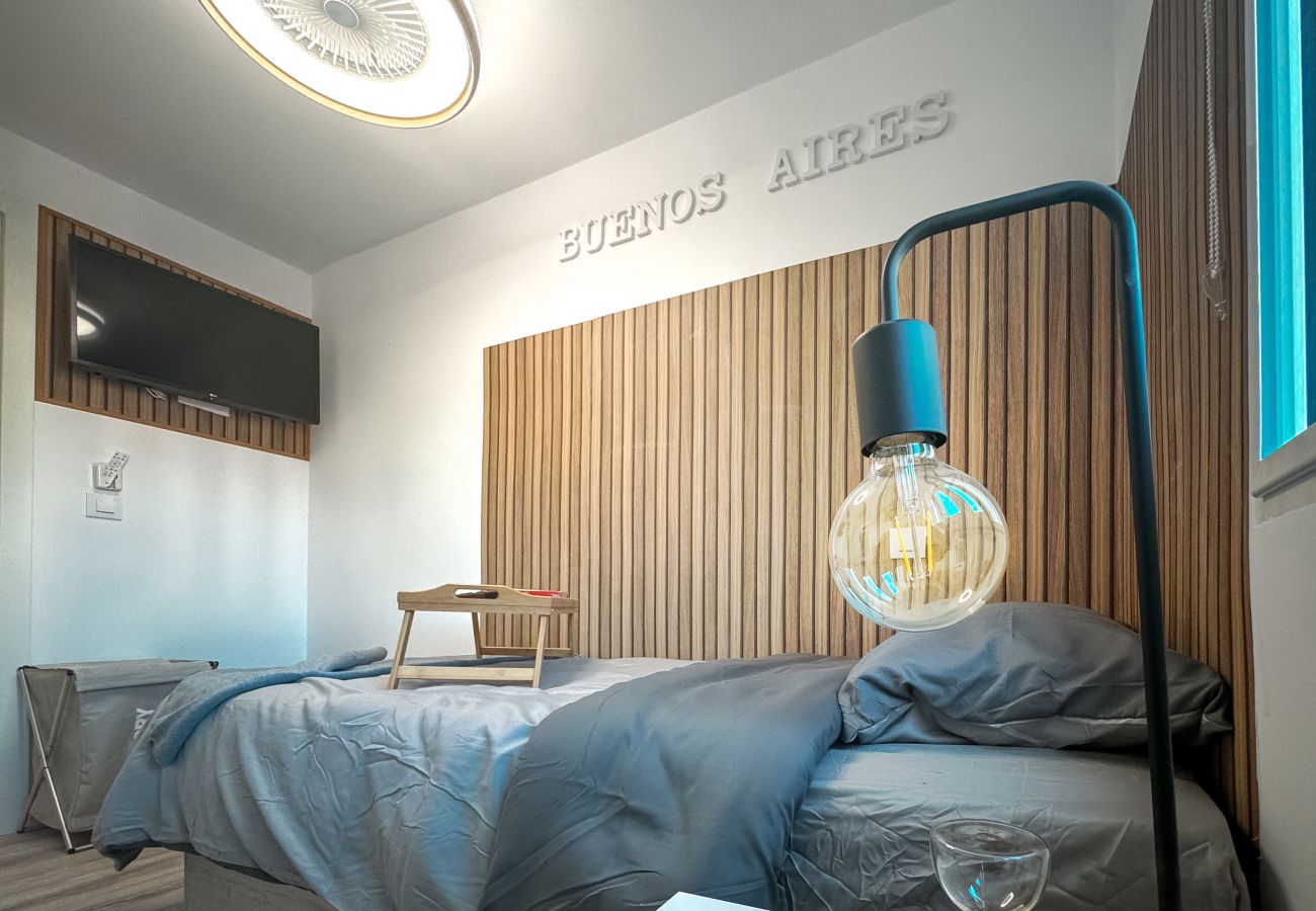 Chambres d'hôtes à Madrid - M (VAL6134)Buenos Aires: habitación perfecta para 