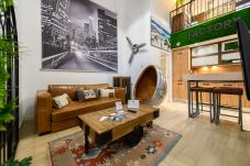 Appartement à Madrid - M (ALG310B) Amplio y moderno Loft con terraza priv