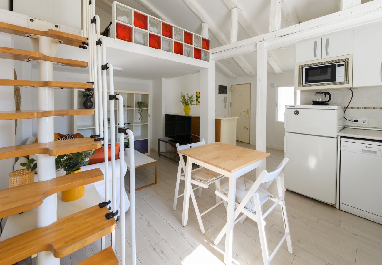 Apartamento em Madrid - M (SVF154) Piso tipo loft de 1 dormitorio en el ce Apartamento em Madrid - M (SVF154) Piso tipo loft de 1 dormitorio en el ce