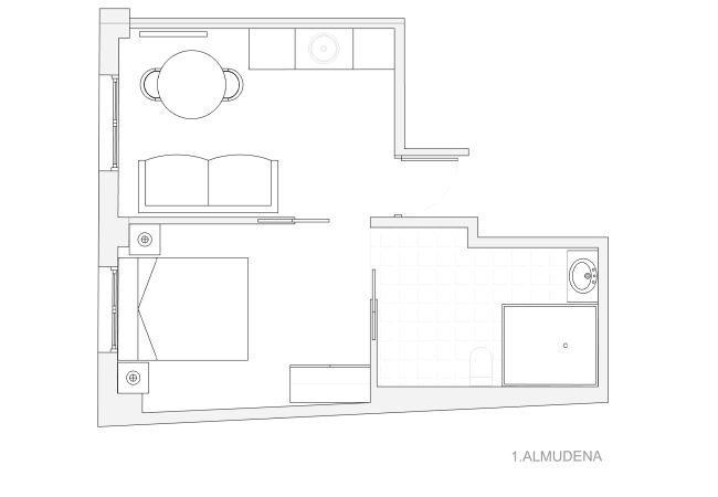 Apartment in Madrid - M (PDD2911) Almudena: Tu escapada urbana con air Apartment in Madrid - M (PDD2911) Almudena: Tu escapada urbana con air